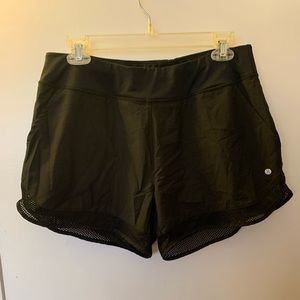 Black workout shorts!